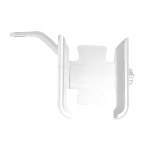 Support moto de navigation GPS et smartphone en version miroir couleur argent