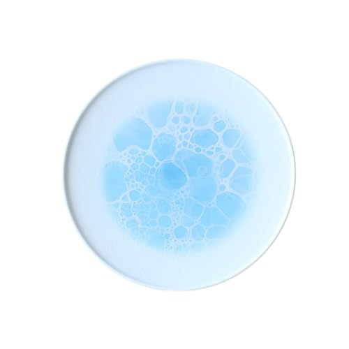 �L�c�� �A frame round plate blue gray ��ܕ��q �� �Ɩ��p ���H ���X�g���� (21cm, Blue)