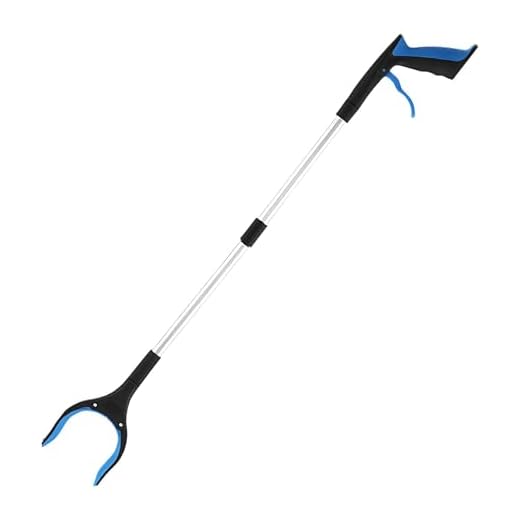 Grabber Reacher Tool, 33-inch Foldable Trash Picker, Heavy-Duty Gripper Stick, Ergonomic Reaching Aid for Seniors, Litter Cleanup, Home and Outdoor Use More