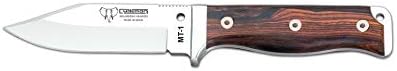 Cudeman Sports Knife MT-1 295-KC Survival, MOVA Steel with Cocobolo Handle and Blade of 4.3 inches, Camping Tool for Fishing, Hunting, Sports Activity + Multifunction Gift Card