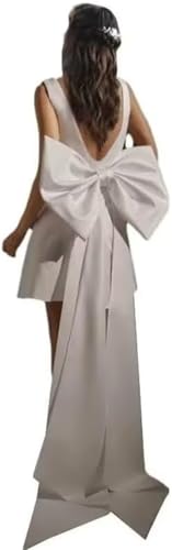 Yiann Elfenbeinfarbenes Satin Brautkleid 58 Plus