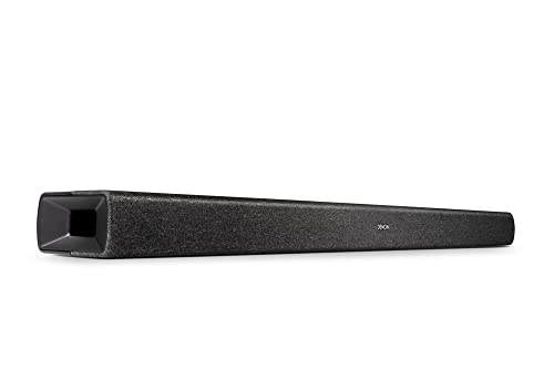 Denon DHT-S217 2.1 Soundbar mit Dolby Atmos, integrierten Subwoofer, Bluetooth, 4K UHD, und HDMI ARC, Schwarz – Ansicht 5