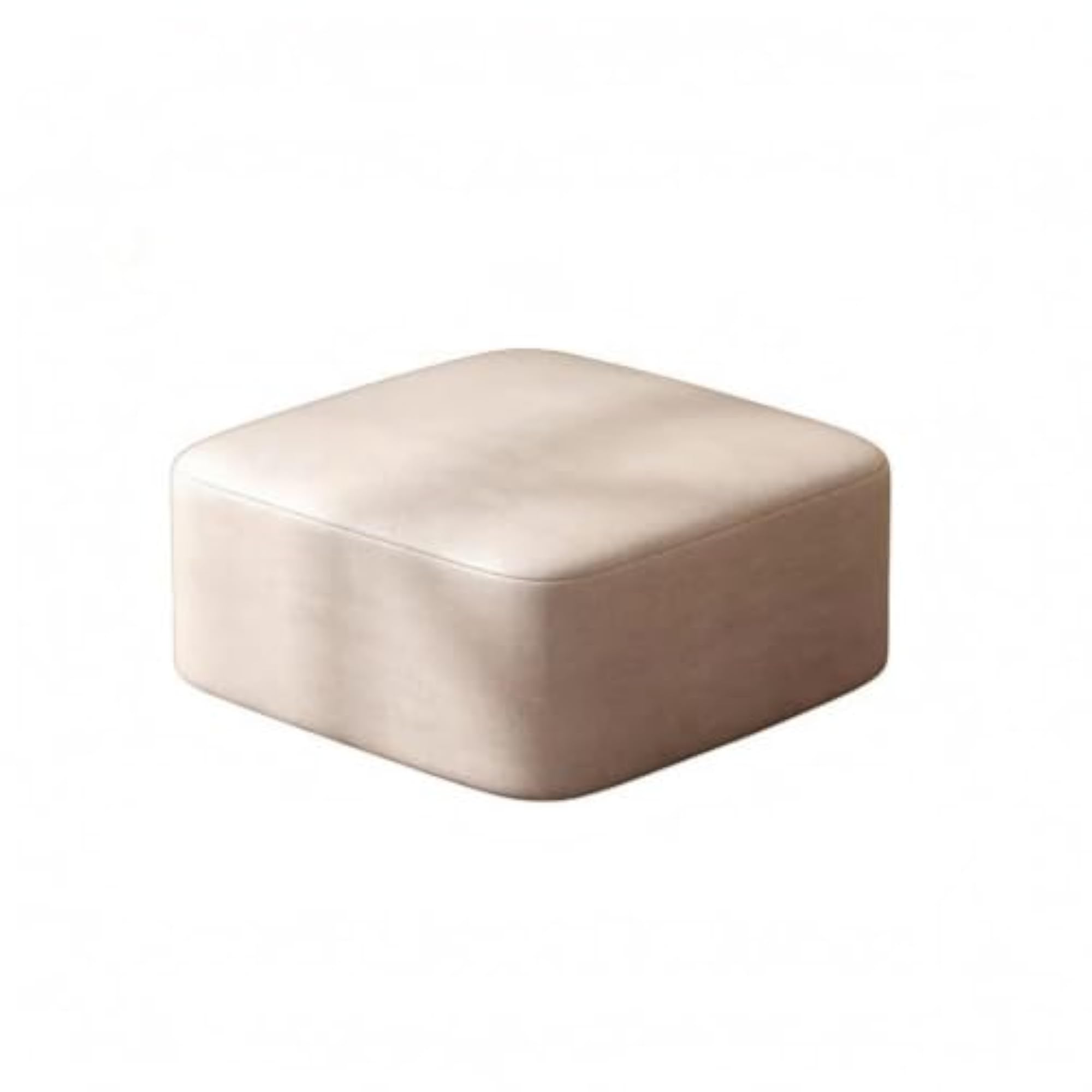 Compact Floor Stool Low-Sitting Padded Floor Cushion