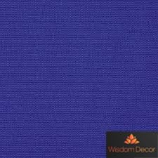 Image of 100% Cotton Duck Fabric by The Yard - Heavy Duty Canvas Cloth for Upholstery, Curtains, Bags, Crafts & Home Decor Size 62 inch- Available in Yellow, White, Natural & Blue (Blue, 1 Metre)