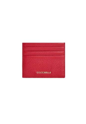 Porte-cartes de crédit cuir femme Coccinelle anti-piratage contre le vol de données