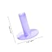 Gogogmee 5Pcs Professional Golf Tees Purple Rubber Marble Pattern Golf Ball Holders for Practice Mats and Courses for Improved Distance and Reduced Impact Resistance