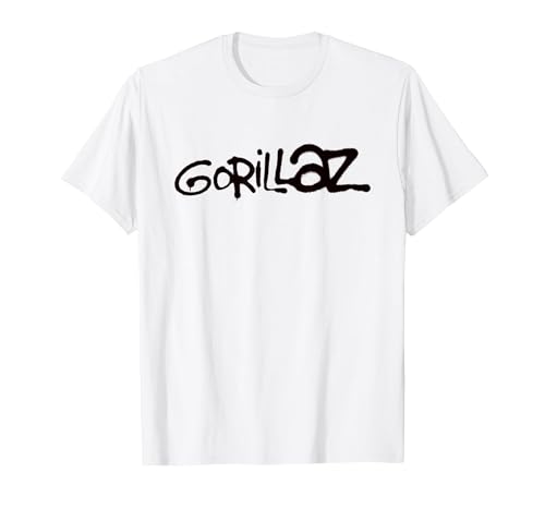 Image of Gorillaz Border Group T-Shirt, Men, White, Large