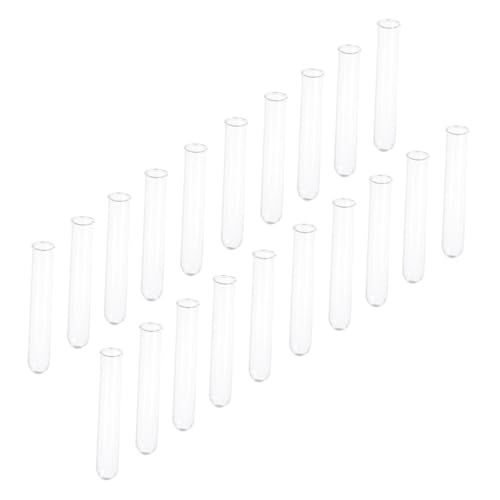 Tubes à essai en verre de laboratoire 2 cm x 12 cm réutilisables pour loisirs créatifs