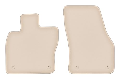 Tapis de voiture Seat Ateca 2016- tapis auto avant velours beige sur mesure