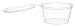 EcoQuality [50 Pack] 2 Oz Leak Proof Plastic Condiment Souffle Containers with Attached Lids - Portion Cup with Hinged Lid Perfect for Sauces, Samples, Slime, Jello Shot, Food Storage & More!