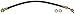 Dorman H620518 Front Passenger Side Brake Hydraulic Hose Compatible with Select Nissan Models