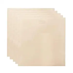 IVELECT 5x Non-Stick Heat Resistant Sandwich Toaster Bags Safe Reusable Pastry Bags 20x21.5cm