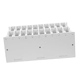 LALAFINA 20grids Desktop Phone Storage Box Multi-Compartment Cell Phone Holder for Classroom Use Easy Assembly PVC Organizer for Teachers and Artists Space-Saving Design for Tidy Workspaces