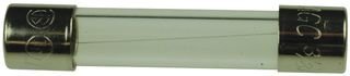 Bussmann AGC-3/8-R AGC Series Fuse, Fast Acting, 3/8 Amp, 250V, Glass Tube, 1/4" x 1-1/4", Rohs Compliant (Pack of 5)