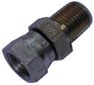 / WillmarLube 30FT x 1/4" High Pressure Grease Hose with 1/4"NPT(m) Fittings, Fits Pneumatic Grease Pumps, Max Pressure 5000PSI, Black Rubber Hose with 2 Swivels