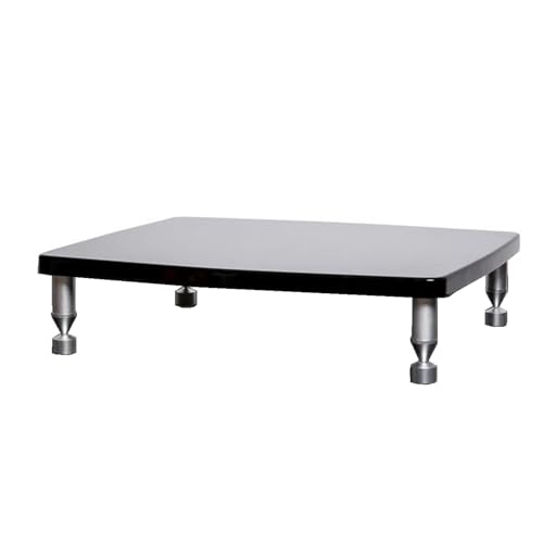 Meuble stéréo multicouche avec repose-pieds support audio salon de réunion - 2