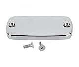 CACHE DE MAÎTRE-CYLINDRE Superbement stylisés, polis à la main ou en billette recouverte de chrome brillant, ces caches coiffent votre maître-cylindre et lui confèrent un design qui ne passera pas inaperçuStyles disponibles : poli à la main, billette recouverte de chrome brillantVente à l'unité designs lisse COULEURNaturelleFINITIONChromeMATÉRIELAluminiumSTYLERemplacement CustomTYPECache de maître cylindre avantPRODUCT NAME Front Master Cylinder Cover XVZ 1300 ROYAL STAR / DELUXE / VENTURE -