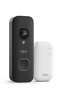 Blink Battery Doorbell 2K+ (newest gen) | Head-to-toe view | 2K video | Enhanced audio | IP65 | Long-lasting battery life | Easy setup | Sync Module Core included System (Black)