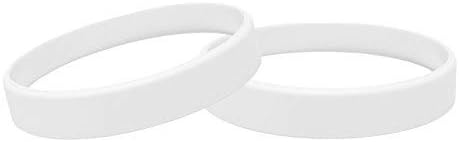 Silicone Wristbands Pack Of 10 Youth Sizes Choice Of Colours
