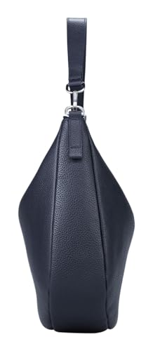 Bolso hobo JOST Vika azul marino con doble función de hombro y bandolera 3