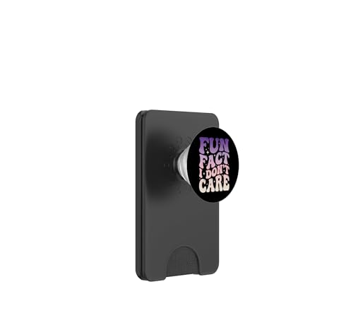 PopSockets PopWallet para MagSafe evita pérdidas de tarjetas con el diseño divertido Fun Fact
