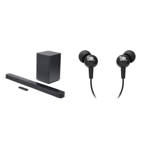 Image of JBL Bar 2.1 Deep Bass, Dolby Digital Soundbar with Wireless Subwoofer for Extra Deep Bass, 2.1 Chann