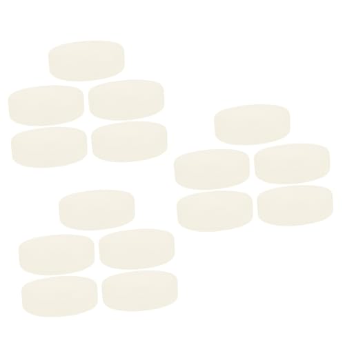 ifundom 3sets 5pcs Lightweight Ice Hockey Pucks for Training Competition Durable Plastic Gym Hockey Pucks for Daily Practice Skill Enhancement 5pcs*3