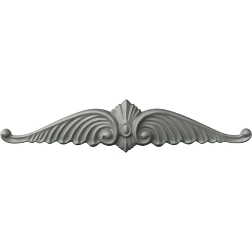 Ekena Millwork 10 5/8"W x 2 1/4"H x 3/4"P Wings Center Onlay