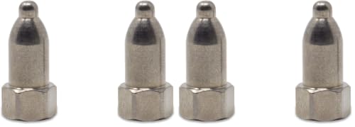 E-Collar Educator Brand Contact Points for Dog Training, Titanium, 3/4-Inch (Pack of 2)
