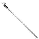 Acoustic Cello Endpin Rod with Steel Tip – Replacement End Pin for 3/4 and 4/4 Cello & Electric Cello, Durable Metal Construction for Stable Support, Secure Instrument Contact, Setup