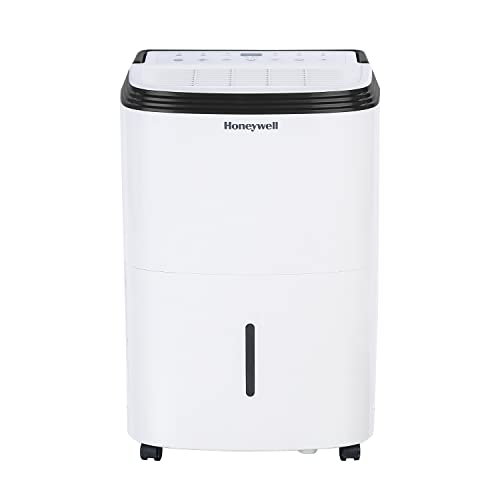 Honeywell Low Energy Dehumidifier 33L | TP Big Energy Star Electric Portable Dehumidifier with 24Hr Timer | Washable Dust Filter | Eco-Friendly R290 | Prevent Mould & Damp