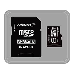 HIDISC microSDHCカード 8GB CLASS10 UHS-1対応 高速転送 Read70 SD変換アダプタ付き HDMCSDH8GCL10JP3X10 10個セット