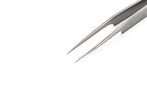 Weller EREM 5ASASL Precision Tweezers Slightly Angled 15°, White - Image 2