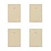 4PC-b5 Cowhide Transparent Horizontal Rubber Sleeve Simple Junior high School Exercise Book-Geography