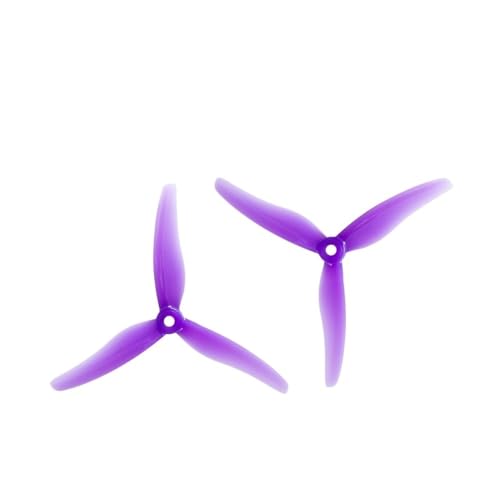 Hélice PC 51433 ultra résistante en polycarbonate violet pour FPV
