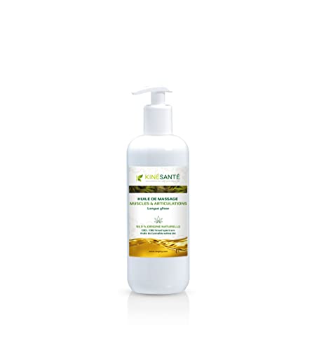 KINÉSANTÉ - Huile de massage Muscles & Articulations CBD/CBG Broad