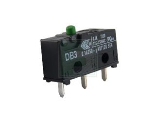 DB3C-C1AA DB Series SPDT 0.1 A PCB Straight Terminal Snap Acting Switch - 10 item(s)