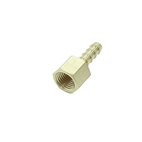 Raccord barbelé laiton CDQBWKJGFJ 1/4" x 1/4" NPT 3pcs