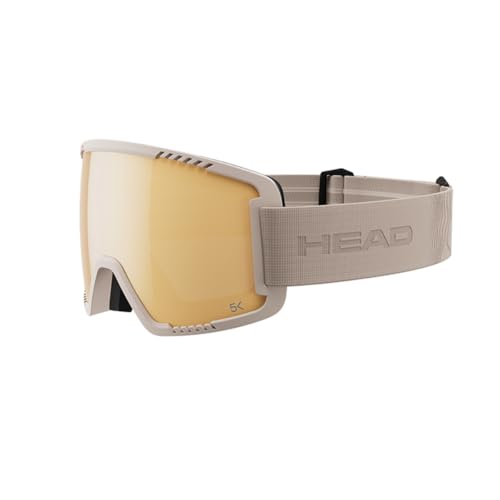 HEAD Gafas de esquí y snowboard CONTEX con doble lente antivaho para pistas