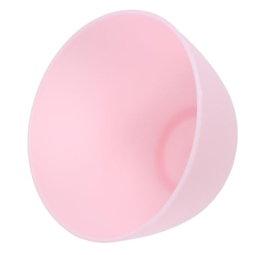 AUTSUPPL Bol de Silicona Grande Antiolor y Anti-caída para Uso Doméstico Flexible y Resistente para Mascarillas Faciales y Medir Ingredientes Apto Microondas y Lavavajillas Color Rosa