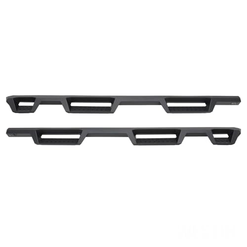 Westin 56-534695 HDX Drop Wheel to Wheel Nerf Bars fits 2019-2025 Silverado Sierra 1500 Crew Cab 6'5" Bed (Exc 2019 Silverado LD/Sierra 1500 Limited) Textured Black Pair