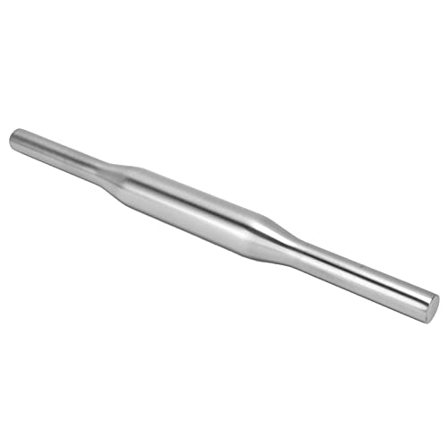 TOPINCN Rolo de massa de pizza profissional portátil rolo de massa de aço inoxidável 304 para cozinh