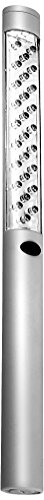 Preisvergleich Produktbild Globo Picard LED Kunststoff Taschenlampe, Silber
