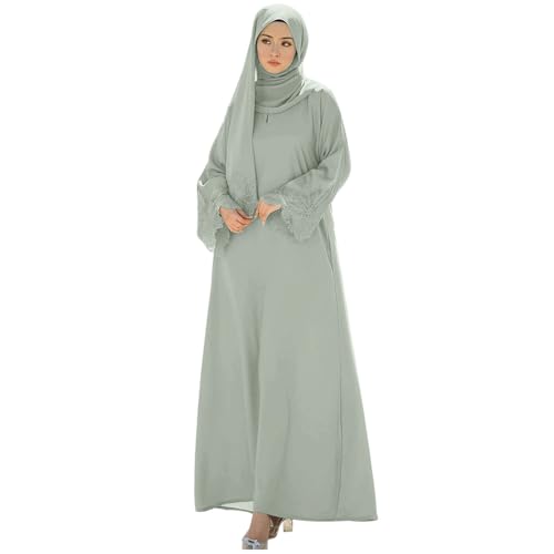 Maxi robes musulmanes pour femme avec jilbab ample lot de 2