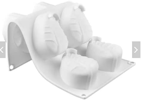 Miniatura 4 de Jabón de silicona en forma de hoja de 6 cavidades