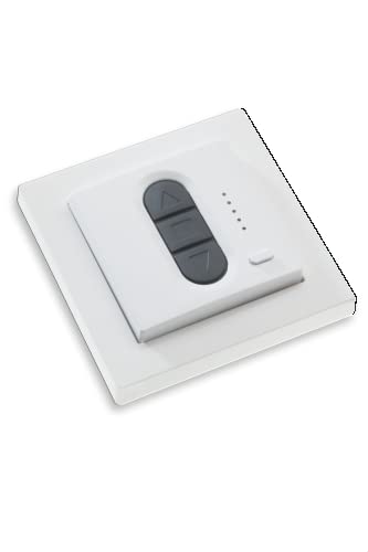 Sonde murale radio Roto commande sans fil 5 canaux blanche avec pile incluse