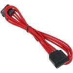 BitFenix 45cm Molex to SATA Adapter - Sleeved Red/Black, BFA-MSC-MSA45RK-RP