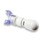 The Oxygen Store Ultrabreathe Adjustable Resistance Breathing Exerciser, Inspiratory Expiratory Muscle Trainer, Medical Grade PVC, Phthalate Latex Free, One Size
