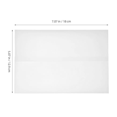 50 Sobres Translúcidos TIDTALEO de Papel Vegetal para Invitaciones 2