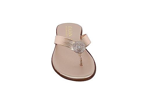 ITALIAN Shoemakers Women's Gea Thong Flip Flop Sandal4